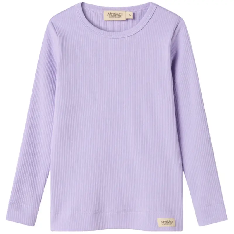Marmar Modal Soft Lavender Plain Bluse 1