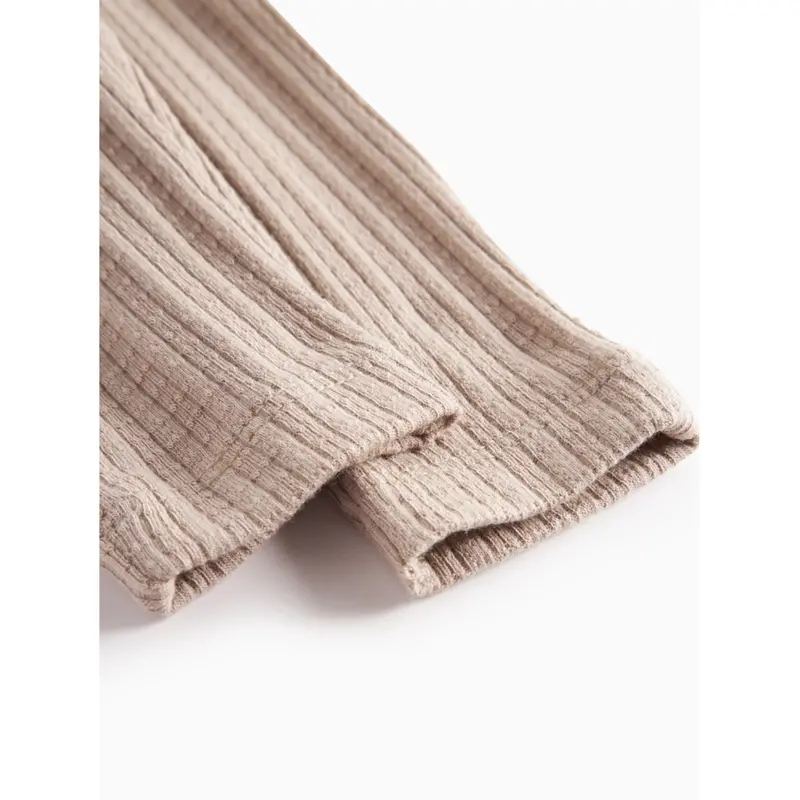 Marmar New Born Modal Pointelle Rib Soft Beige Piva Bukser 3