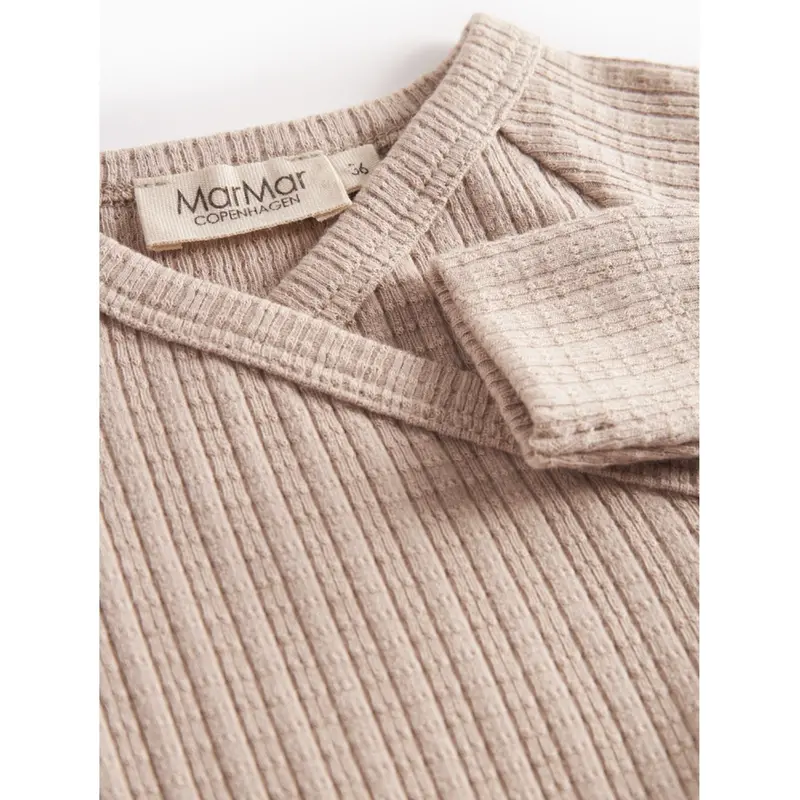 Marmar New Born Modal Pointelle Rib Soft Beige Rubello Heldragt 4