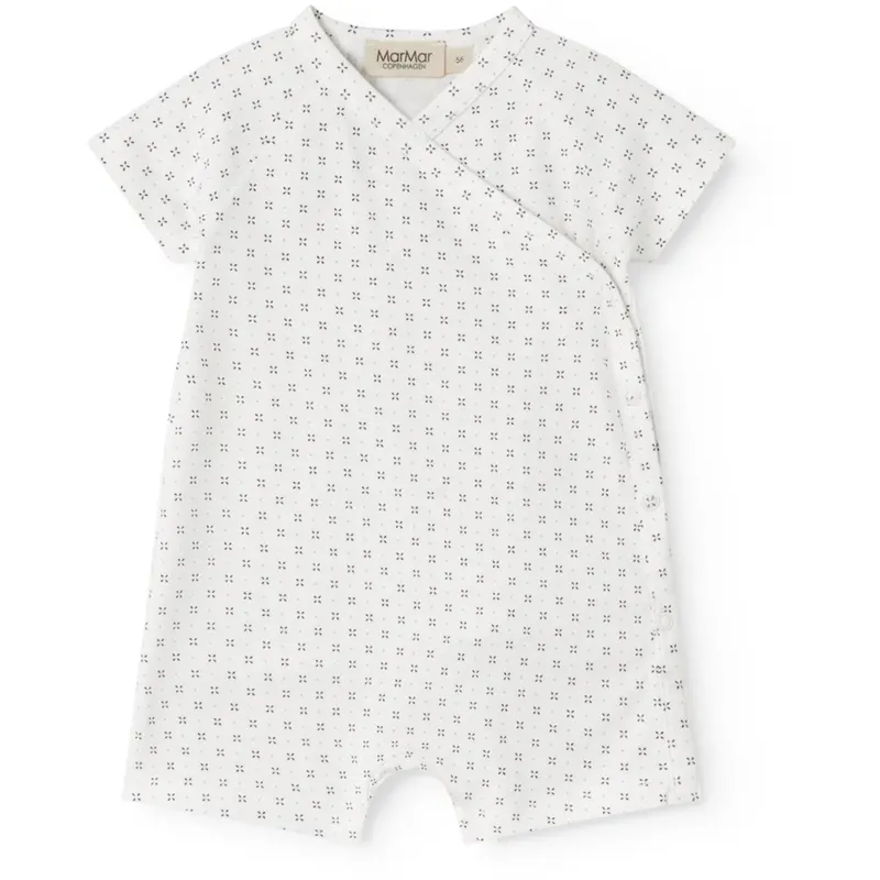 Marmar New Born Modal Smooth Print Droplet Rap Summer Romper 1