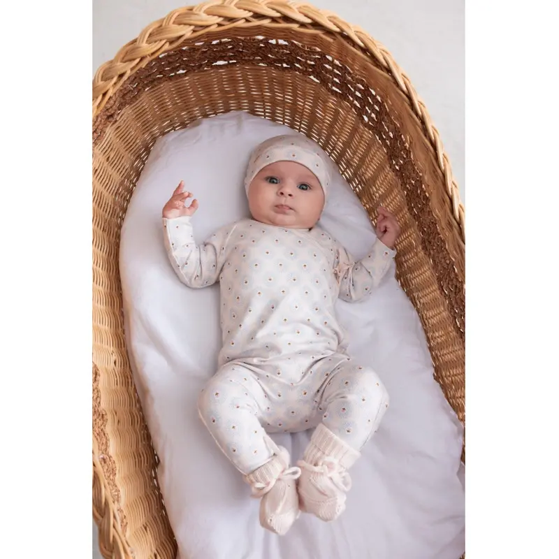 Marmar New Born Modal Smooth Print Little Tulip Rula Onesies 3