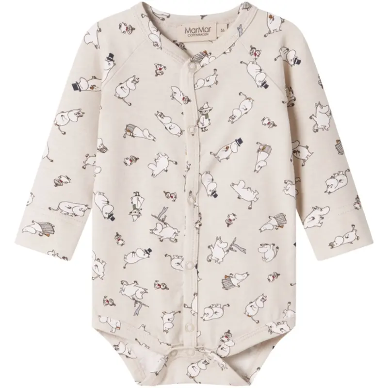 Marmar New Born Modal Smooth Print Moomin Bruno Body 1