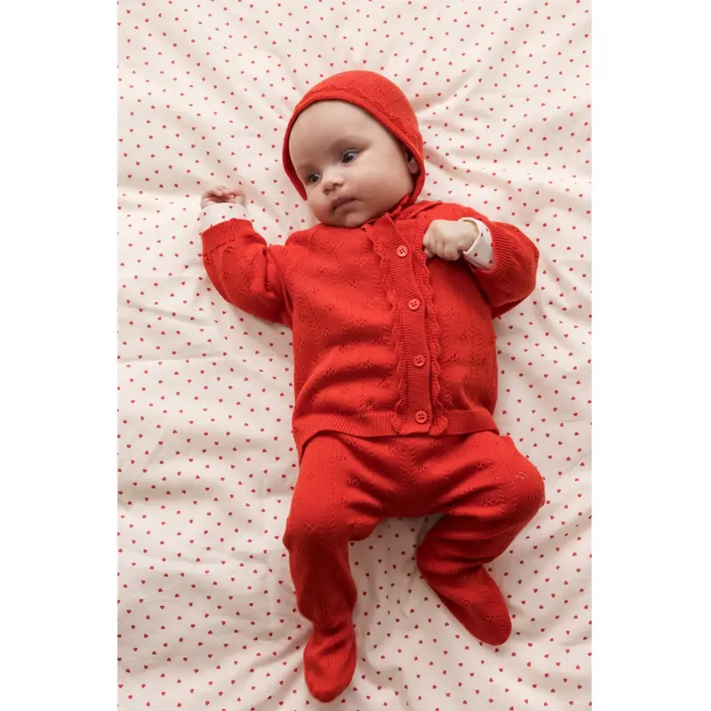Marmar Newborn Modal Mix Pointelle Poppy Piro Knitwear 2