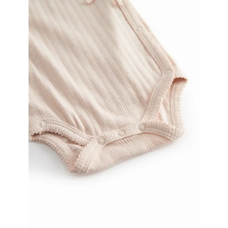 Marmar Newborn Modal Pointelle Misty Pink Belita Body 3