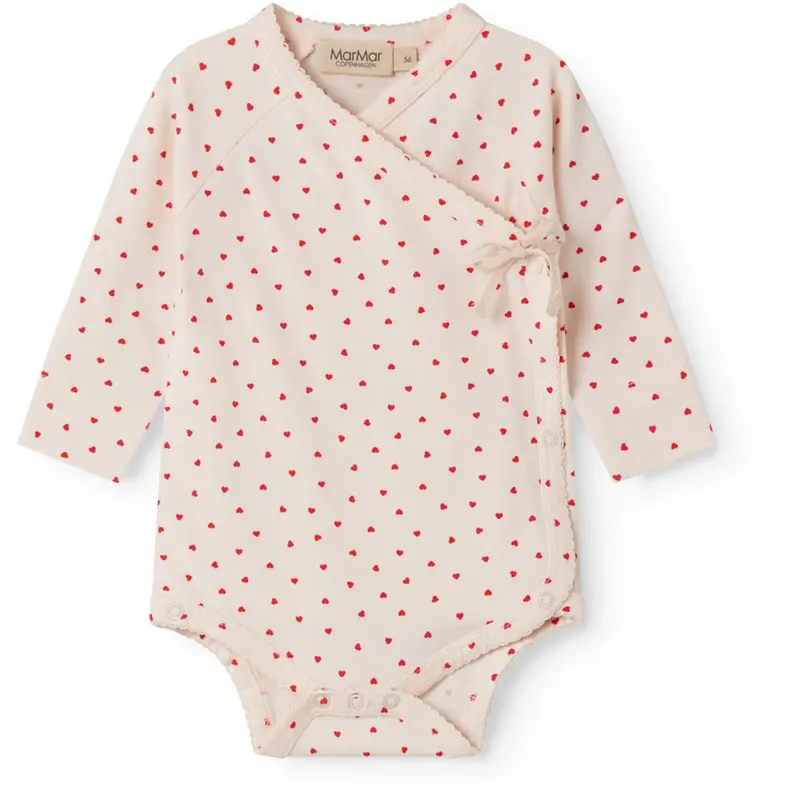 Marmar Newborn Modal Smooth Print Happy Hearts Belita Body 1
