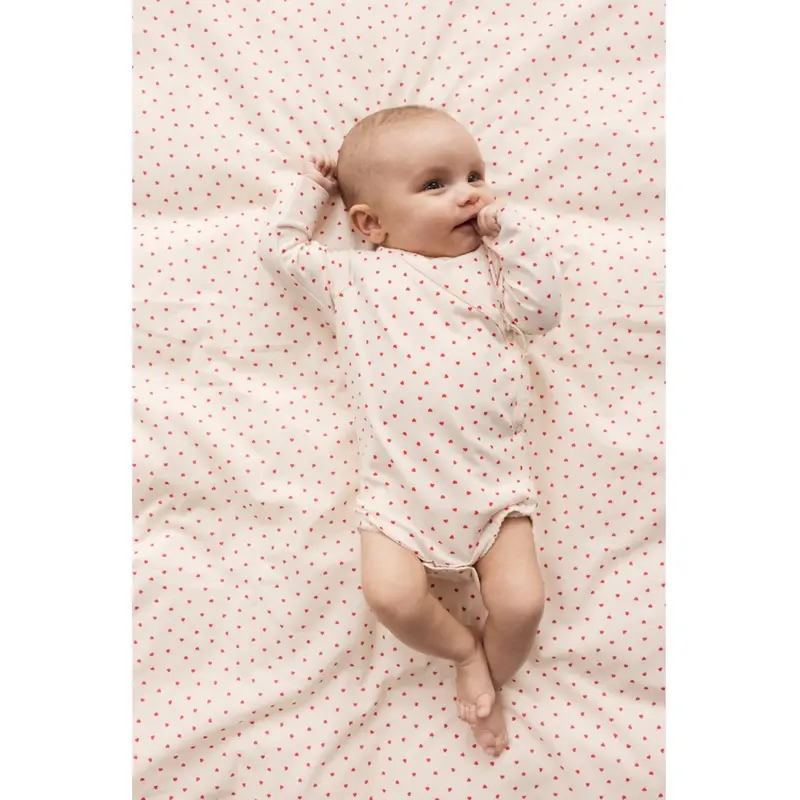 Marmar Newborn Modal Smooth Print Happy Hearts Belita Body 2