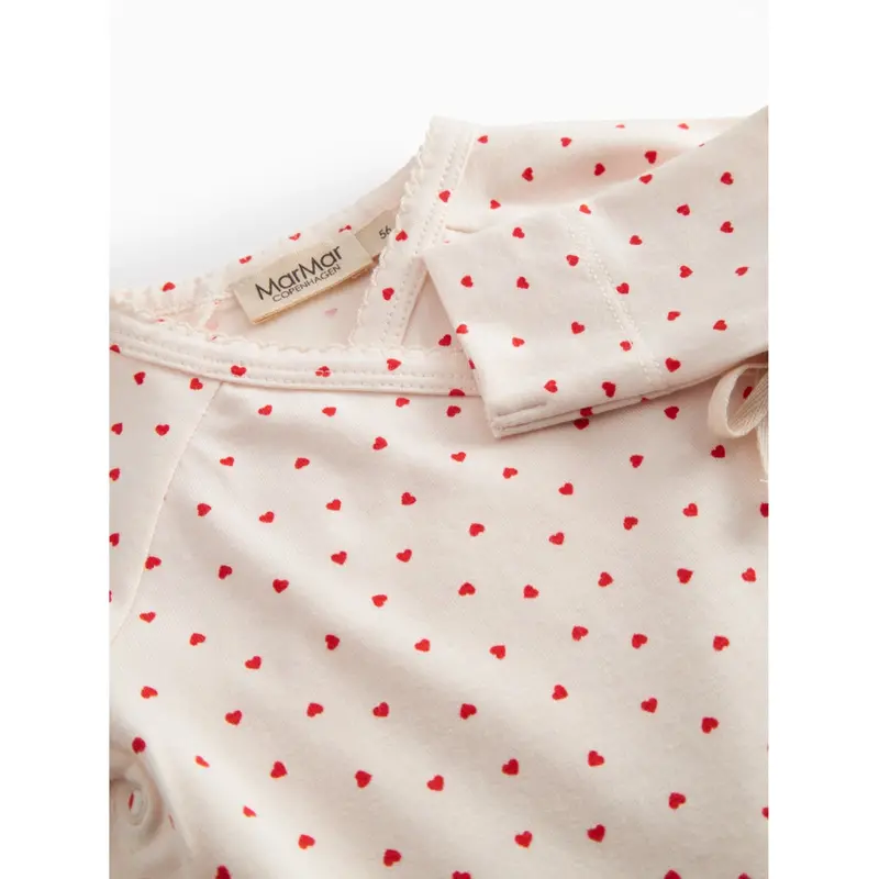 Marmar Newborn Modal Smooth Print Happy Hearts Belita Body 3