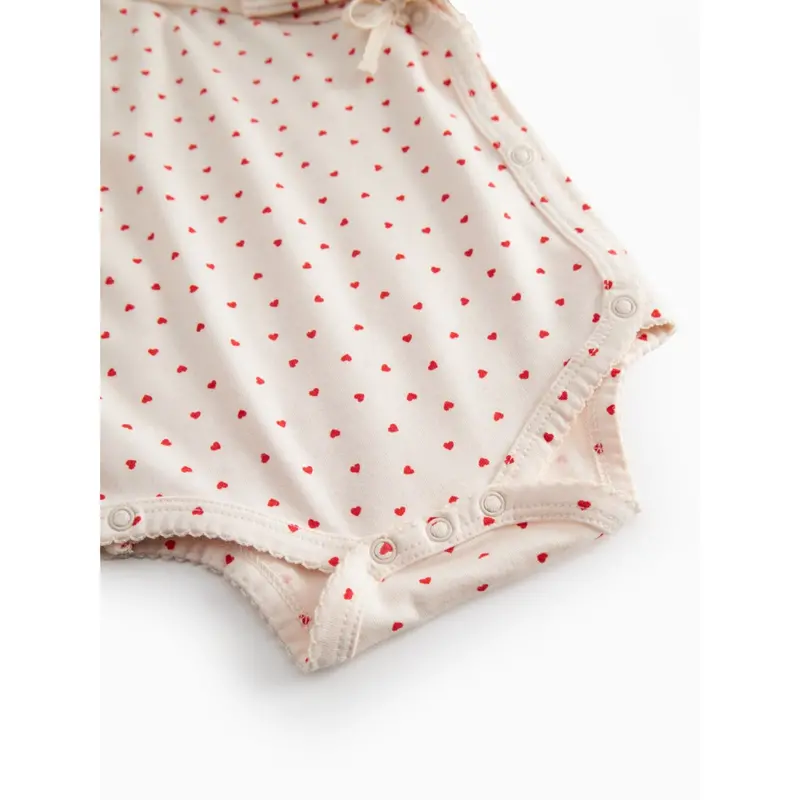 Marmar Newborn Modal Smooth Print Happy Hearts Belita Body 4