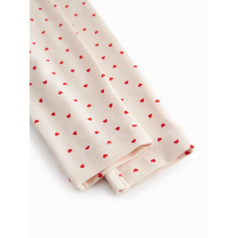 Marmar Newborn Modal Smooth Print Happy Hearts Piva Bukser 3