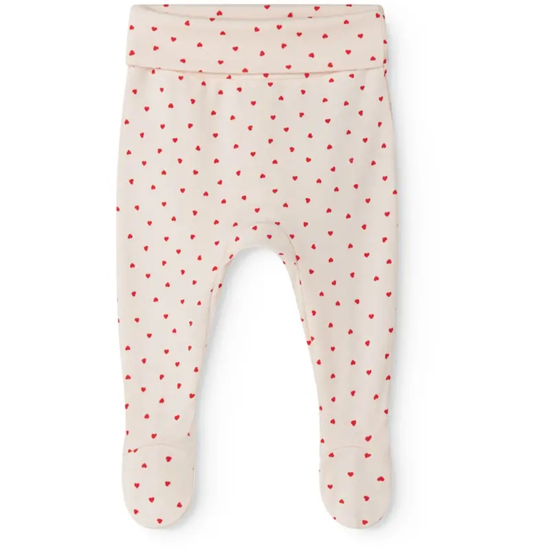 Marmar Newborn Modal Smooth Print Happy Hearts Pixa Bukser 1