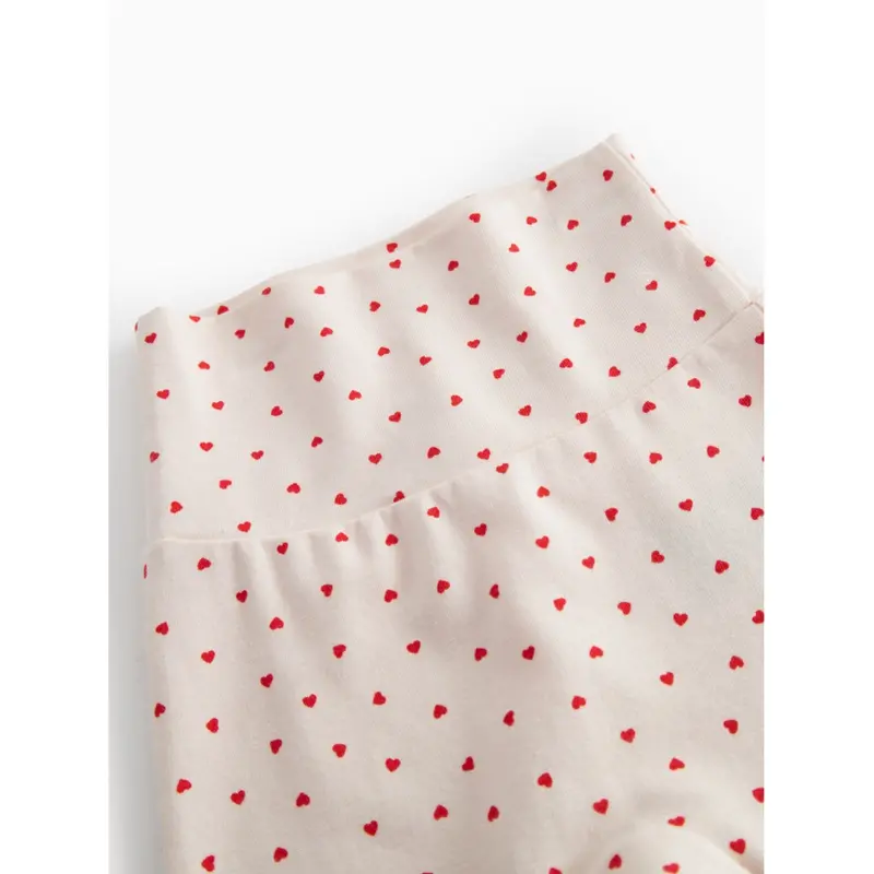Marmar Newborn Modal Smooth Print Happy Hearts Pixa Bukser 2