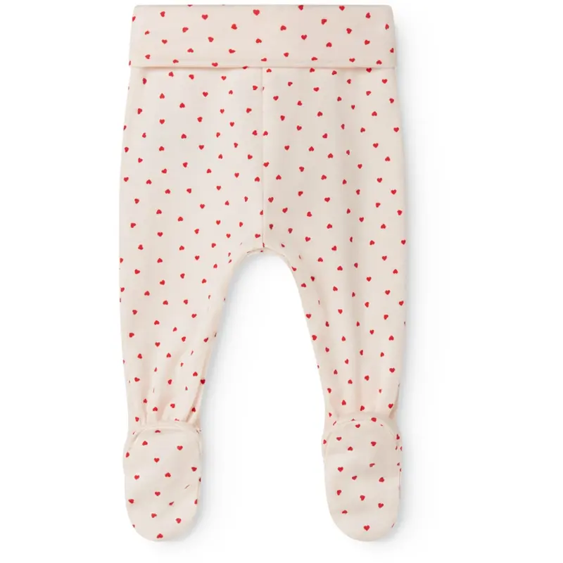 Marmar Newborn Modal Smooth Print Happy Hearts Pixa Bukser 4