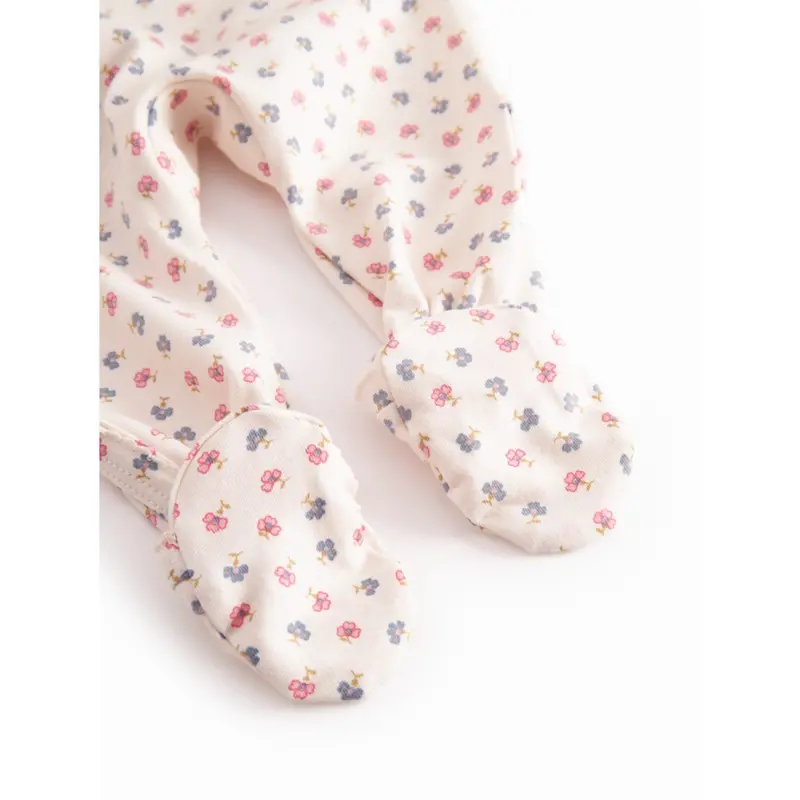 Marmar Newborn Modal Smooth Print Mini Flower Rubetta Heldragt 3