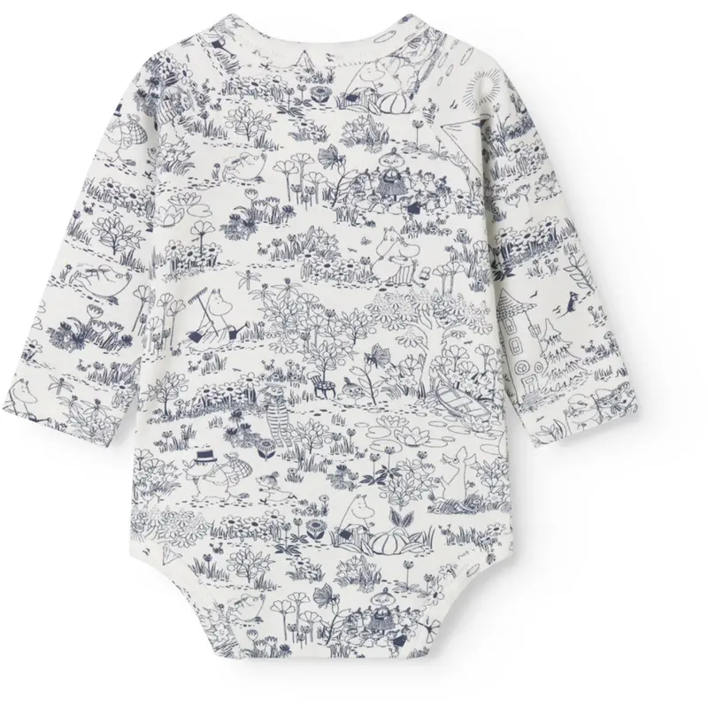 Marmar Newborn Modal Smooth Print Moominvalley Bruno Body 4