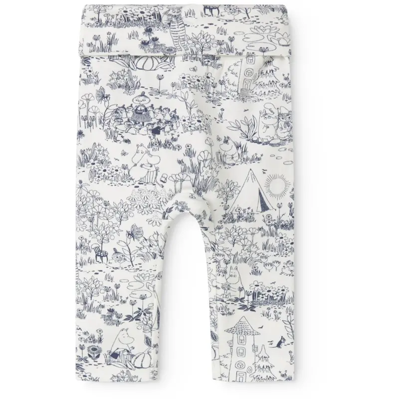 Marmar Newborn Modal Smooth Print Moominvalley Piva Bukser 1