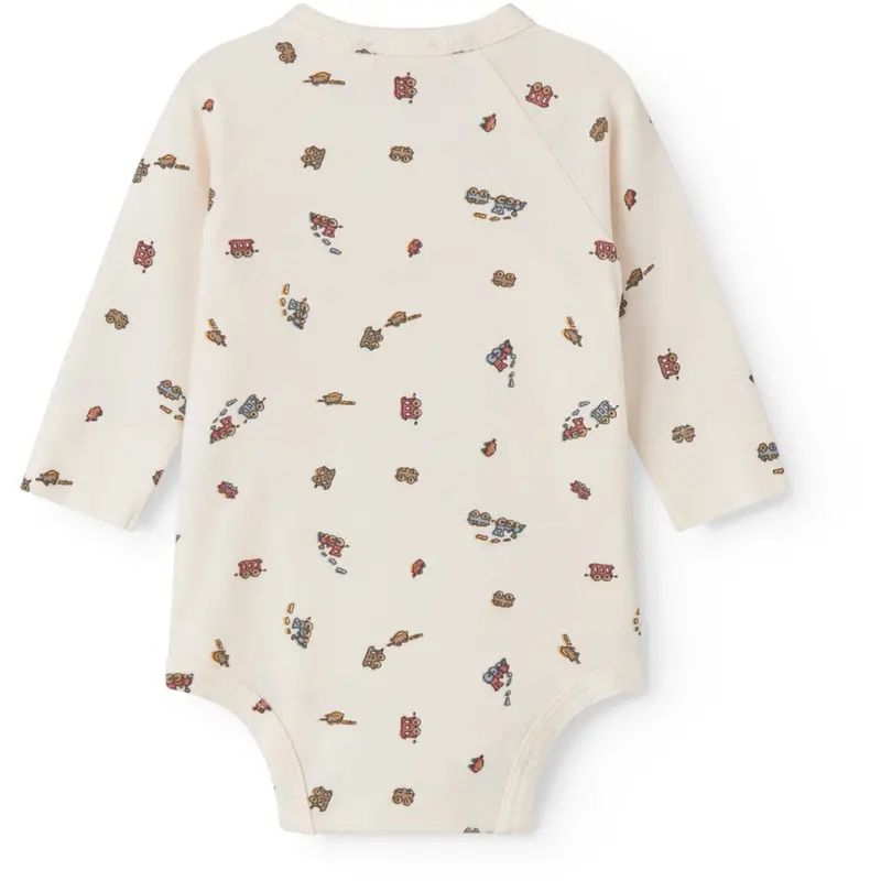 Marmar Newborn Modal Smooth Print Trains Belito Body 4