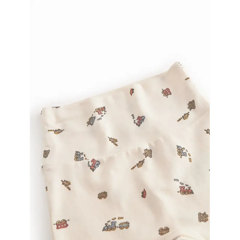 Marmar Newborn Modal Smooth Print Trains Piva Bukser 2