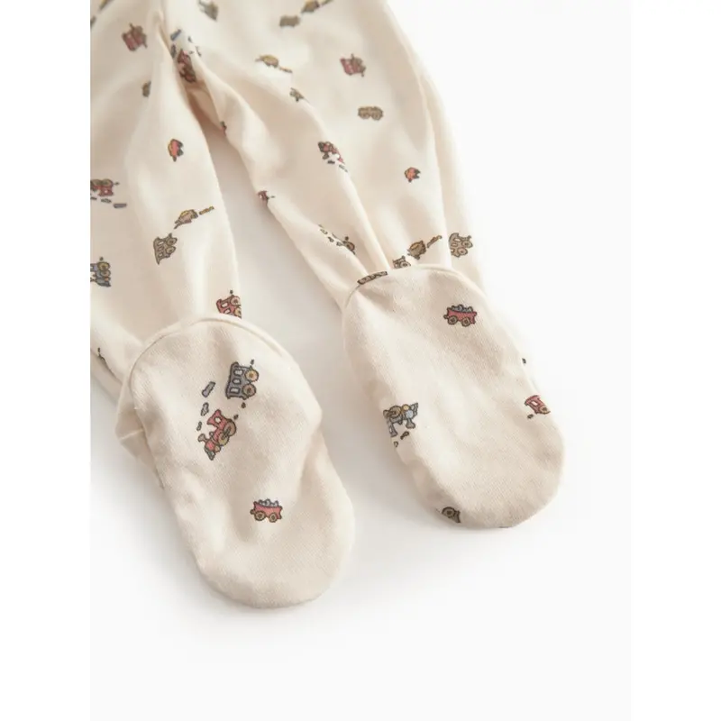 Marmar Newborn Modal Smooth Print Trains Pixa Bukser 3