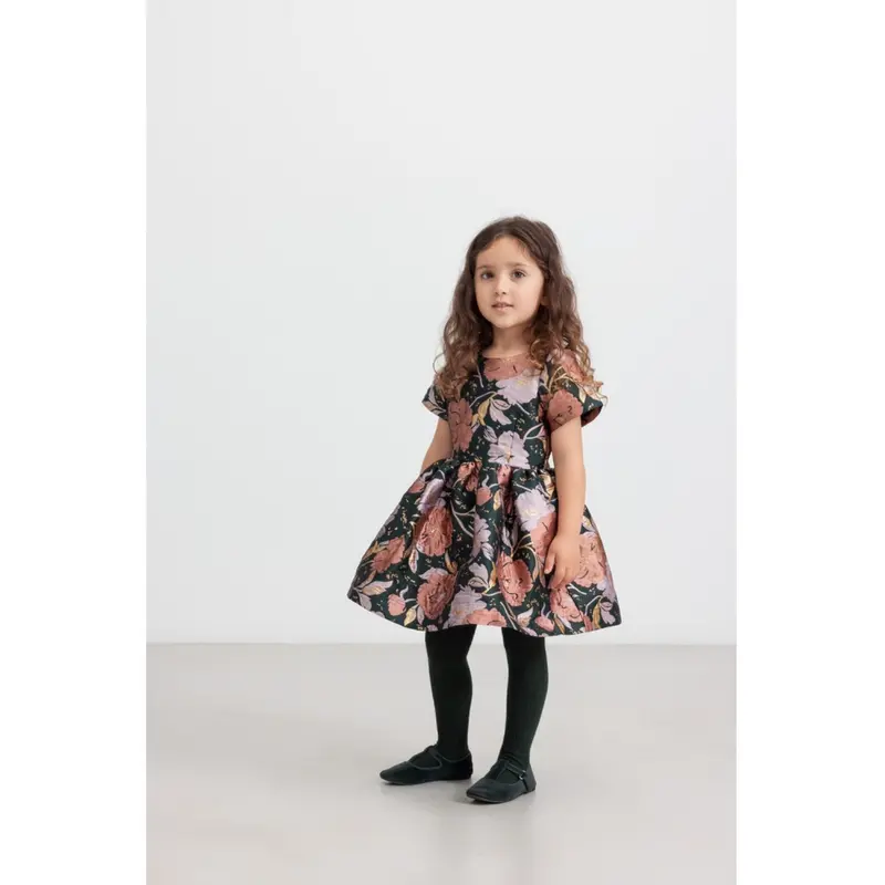 Marmar Party Jacquard Winter Bouquet Doreen Kjole 2