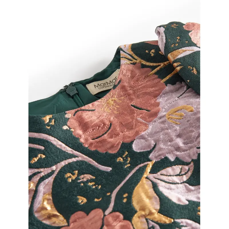 Marmar Party Jacquard Winter Bouquet Doreen Kjole 3