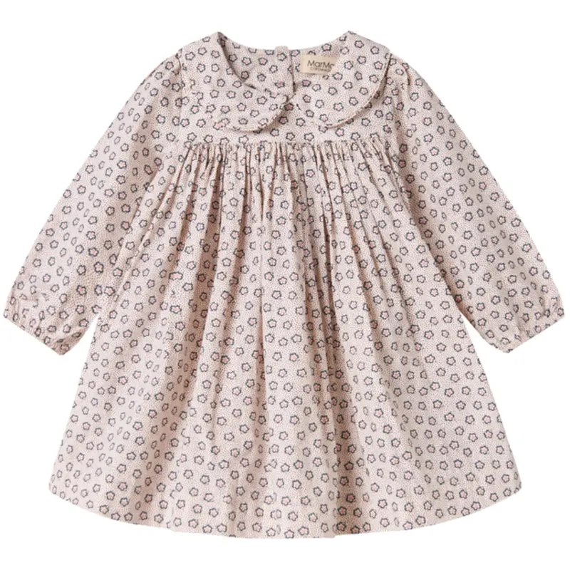 Marmar Poplin Autumn Flower Dulla Ls Kjole 1