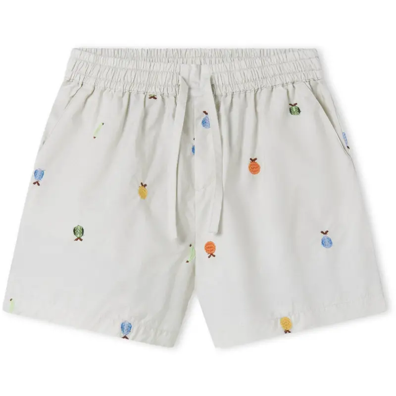 Marmar Poplin Fruit Emb Pinon Shorts 1