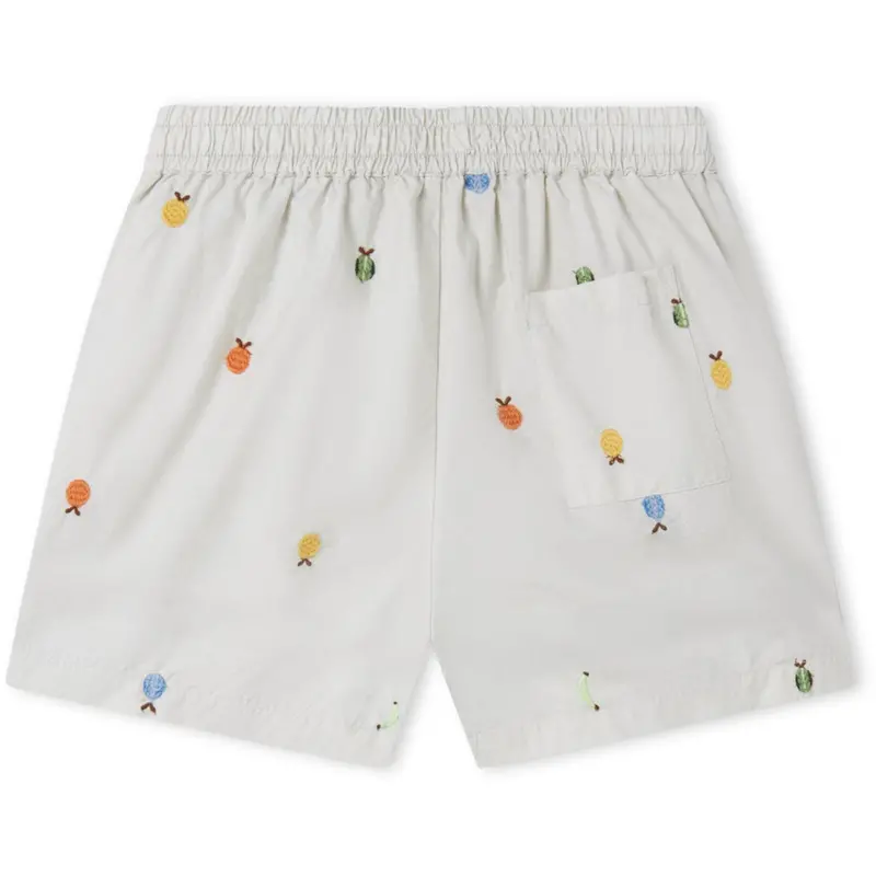Marmar Poplin Fruit Emb Pinon Shorts 5