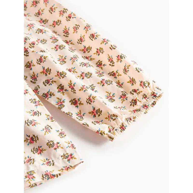 Marmar Poplin Japanese Flower Talsa Ls Bluse 4