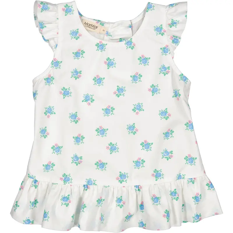 Marmar Poplin Summer Bouquet Tawny Top 1