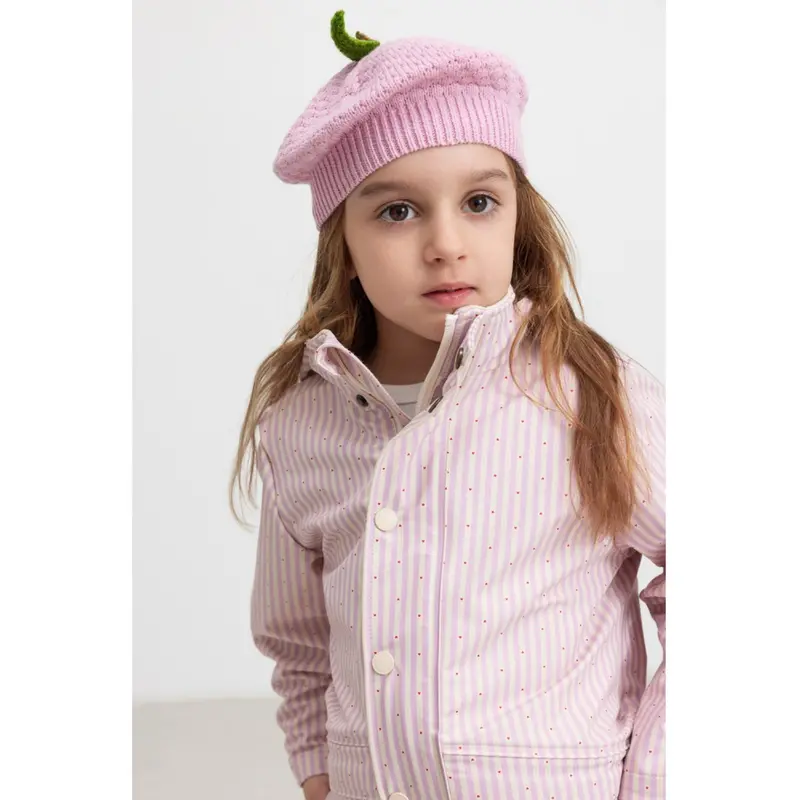 Marmar Rainwear Pink Stripe October Jakke 2