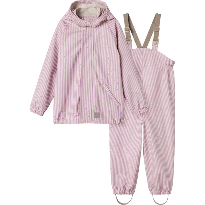 Marmar Rainwear Pink Stripe Oddy Sæt 1