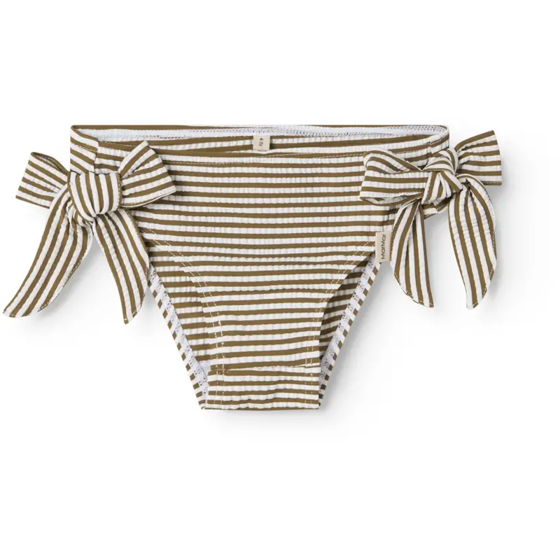 Marmar Seersucker Swim Dark Bronze Stripe Swiir Bukser 1