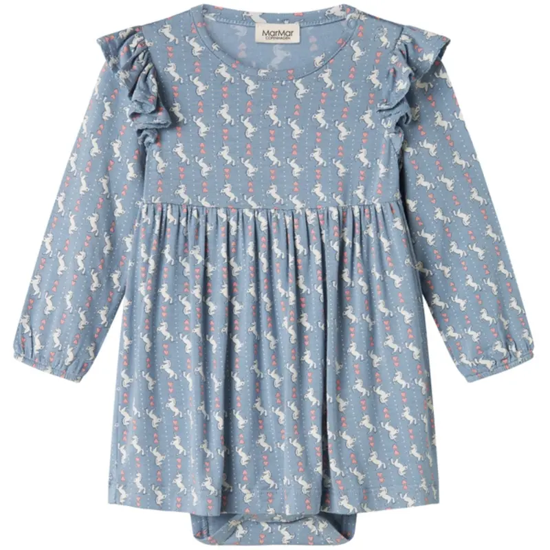 Marmar Smooth Jersey Unicorn Dream Ramona Flæse Ls Kjole 1