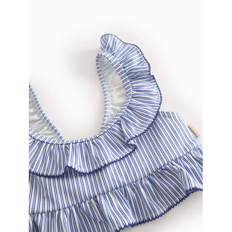 Marmar Swim Print Bolich Blue Stripe Swira Bikini 3