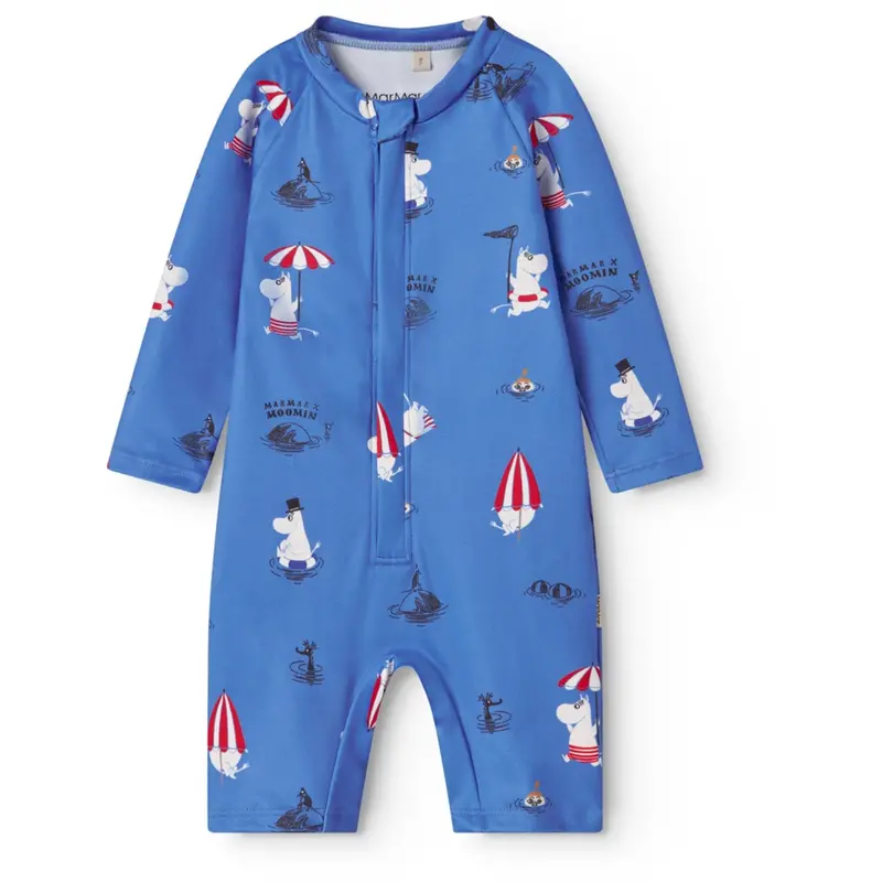 Marmar Swim Print Swimming Moomin Swal Dragt 1