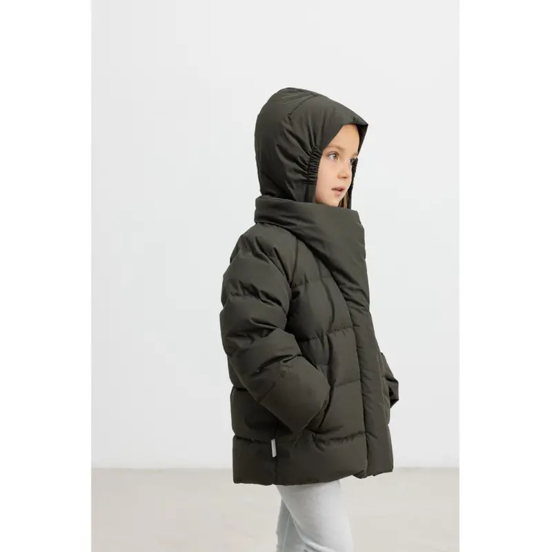 Marmar Tech. Puffer Dark Moss Orik Jakke 4