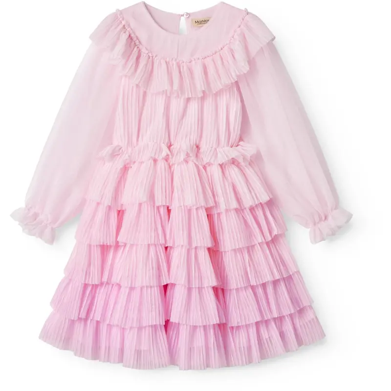 Marmar Tulle Plissé Petal Mix Doria Kjole 1
