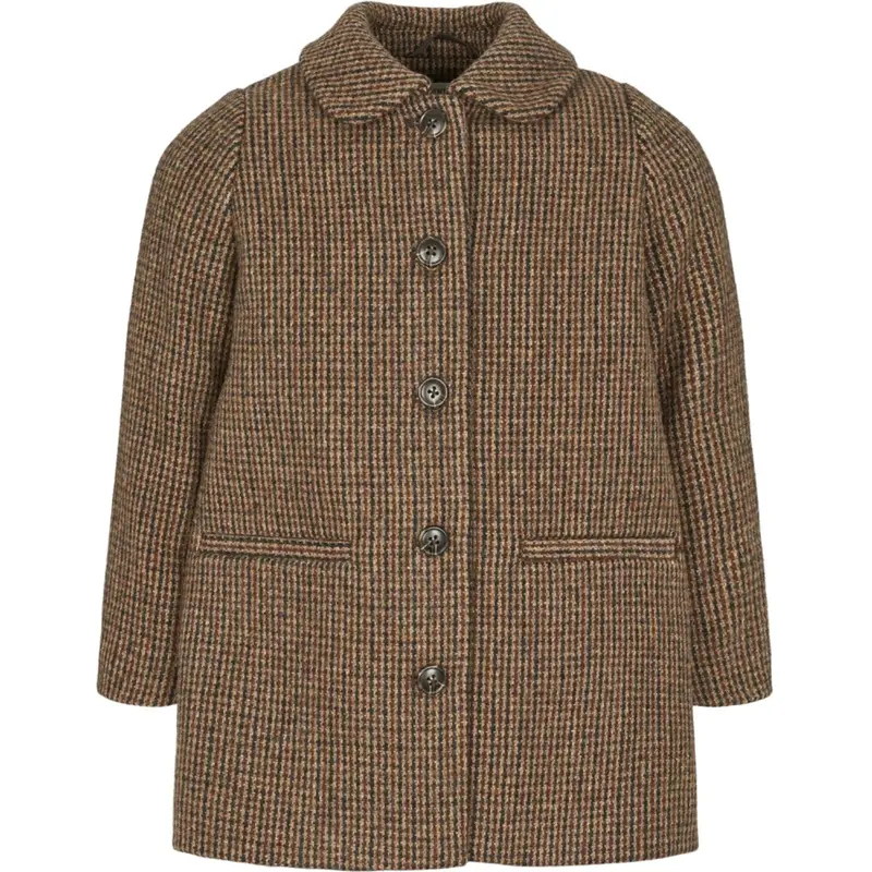 Marmar Wool Check Earthy Check Olive Jakke 1