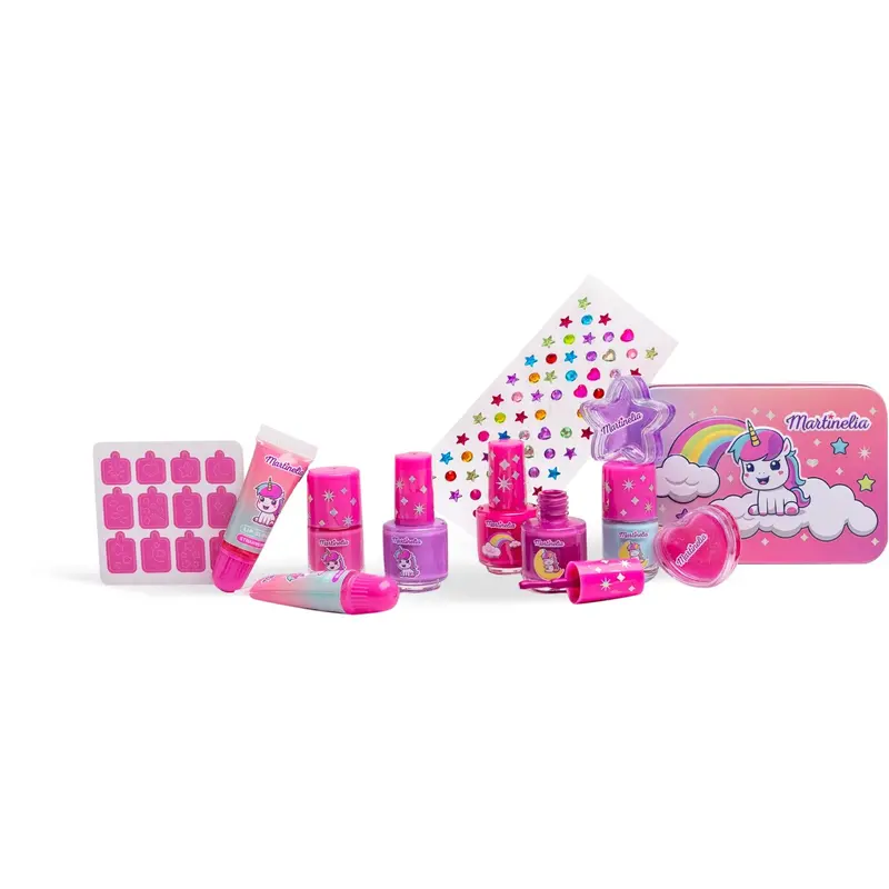 Martinelia Little Unicorn Nail & Lip Sæt Med Tin Box 1