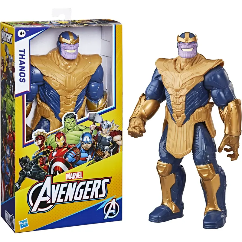 Marvel Avengers Titan Thanos Deluxe Figur 30 Cm 2