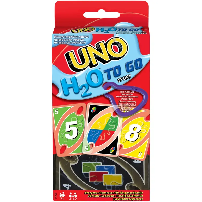 Mattel Games Uno H2o To Go 1