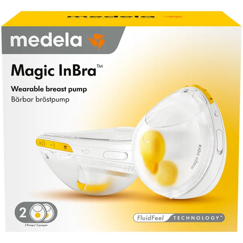 Medela Magic Inbra Bærbar Dobbelt Elektrisk Brystpumpe 1