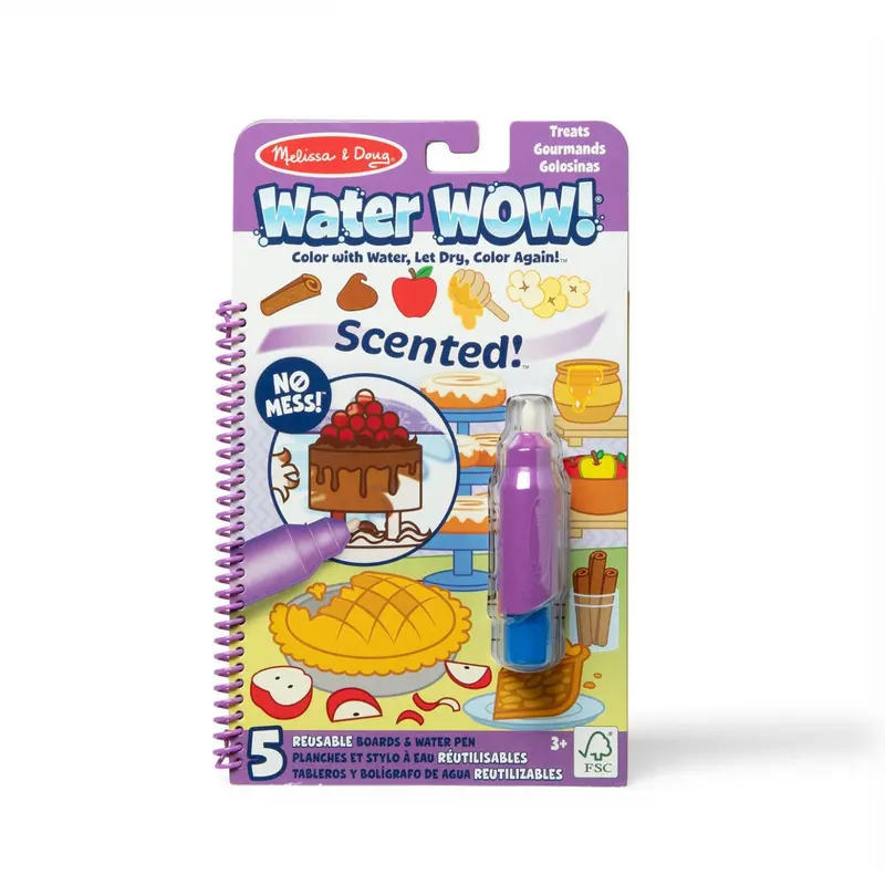 Melissa & Doug Lilla Malebog "Water Wow!" Snackdufte 1
