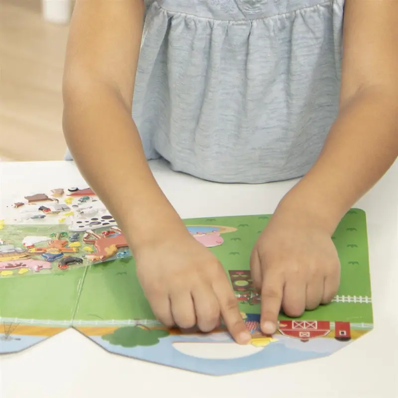 Melissa & Doug Multifarvet Puffy Sticker Playset On The Farm 2