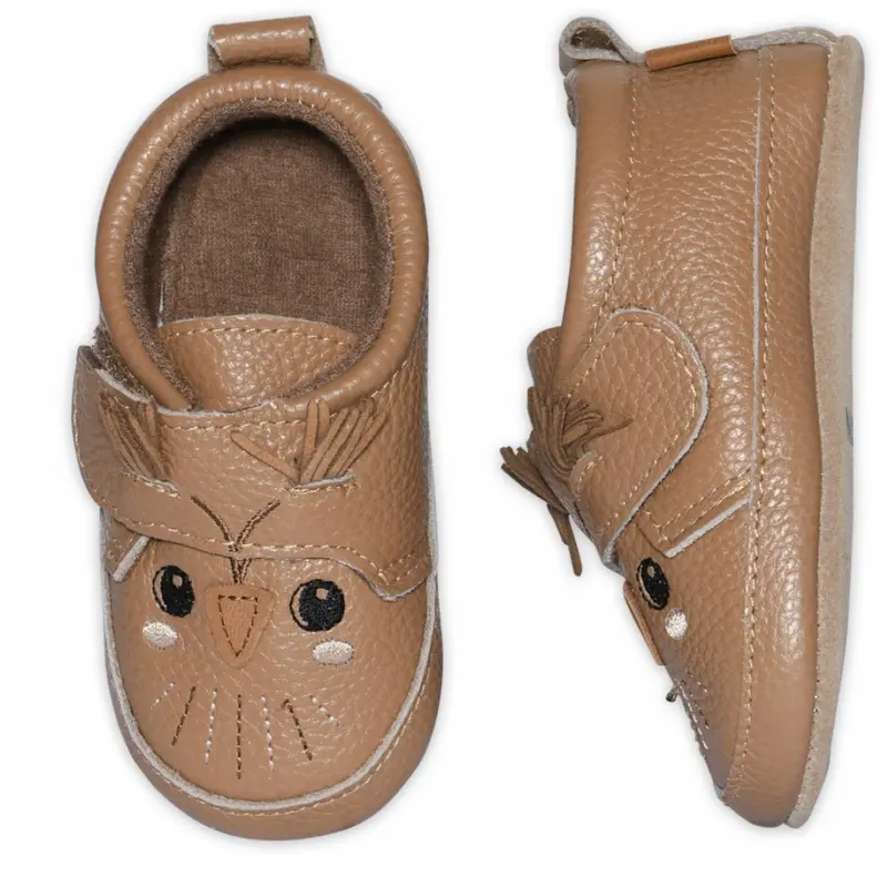 Melton Biscuit Owl Læder Futter 1