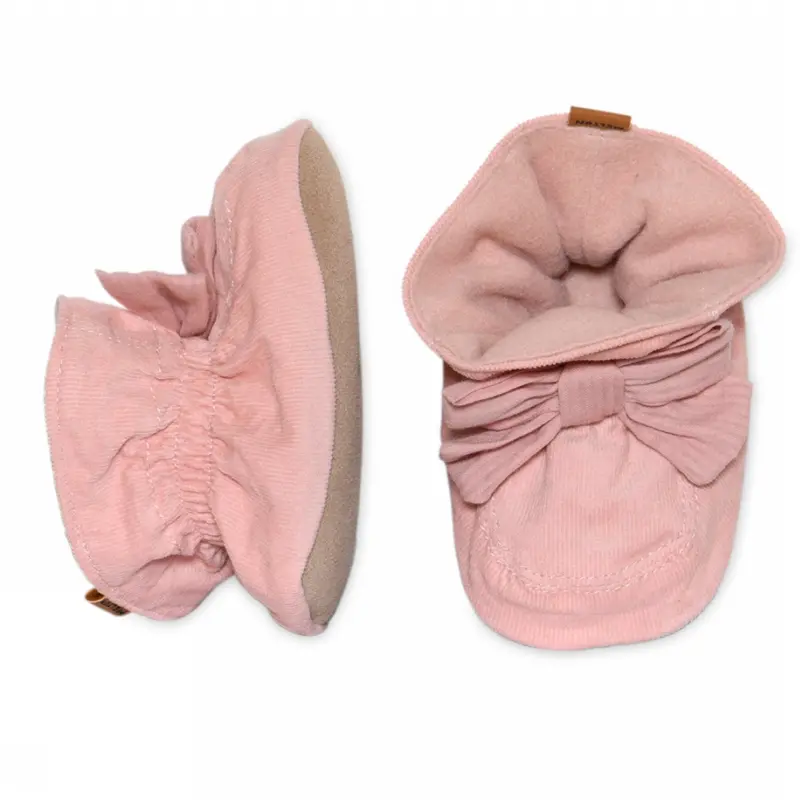 Melton Rose Dawn Sløjfe Textile Slippers 1