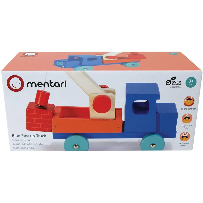 Mentari Blå Kranbil 2