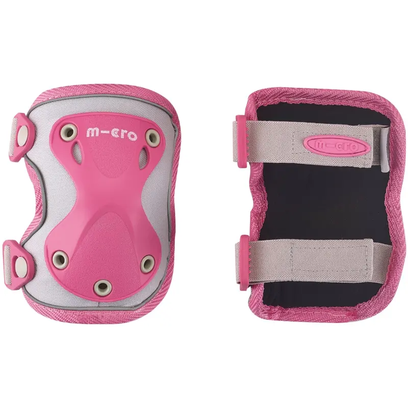 Micro Knæ- Og Albuebeskyttere - Reflective Pink S 1