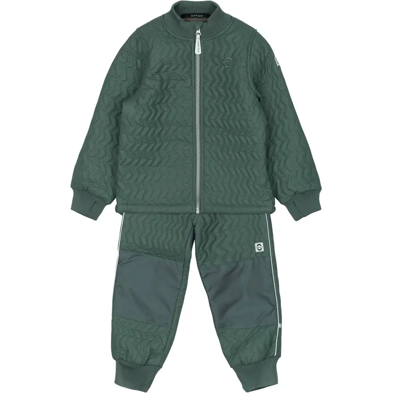 Mikk-Line Balsam Green Termosæt Med Fleece 1