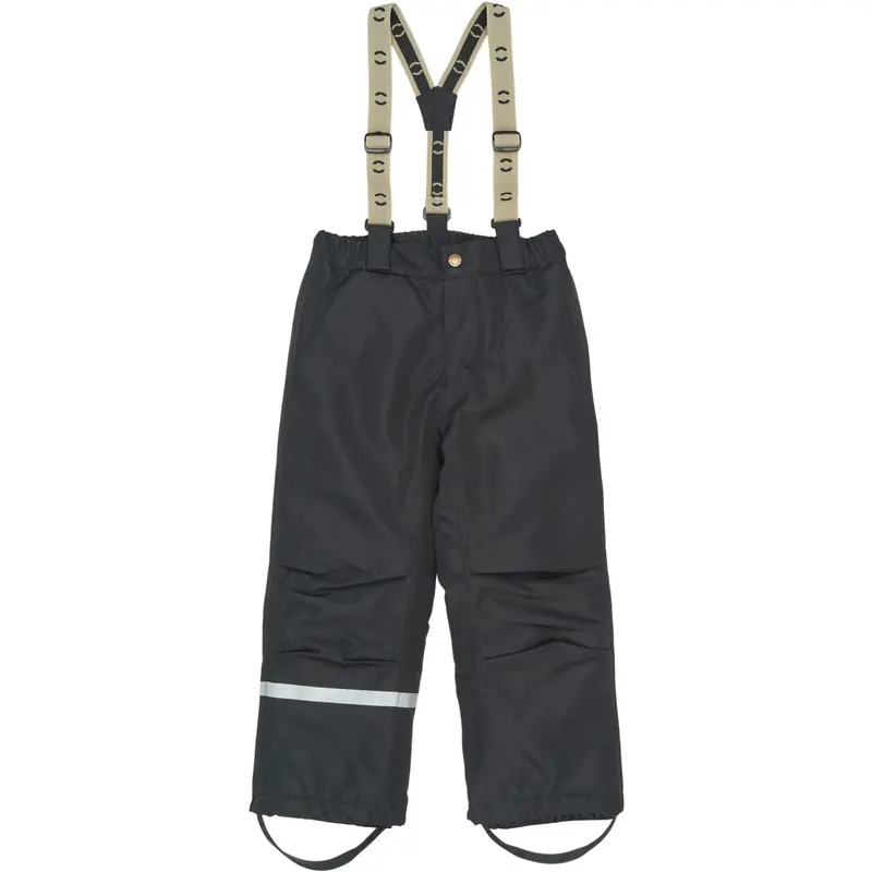 Mikk-Line Black Uni Overtræksbukser Solid 1